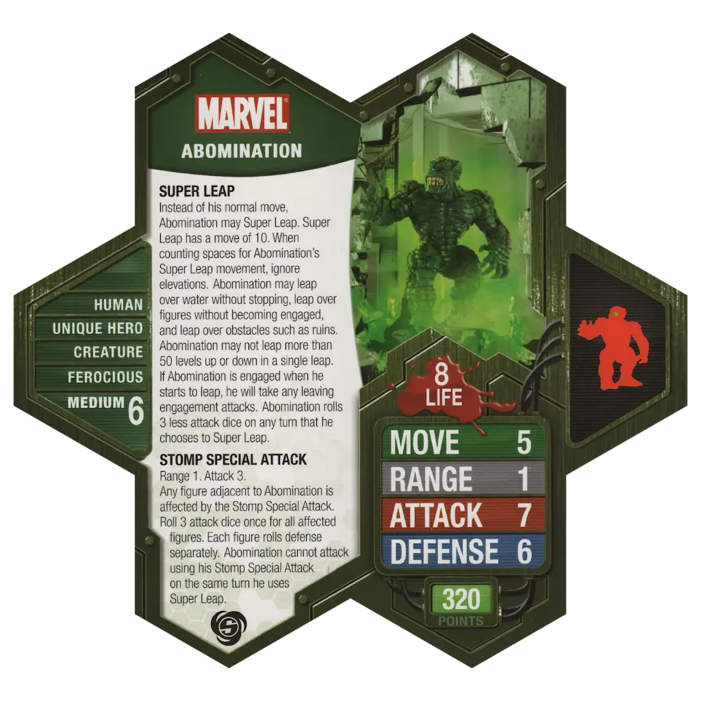 Abomination (Card Only)
