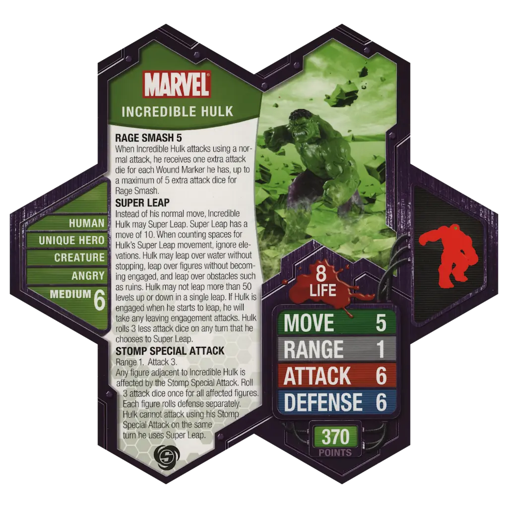 Incredible Hulk (Card Only)