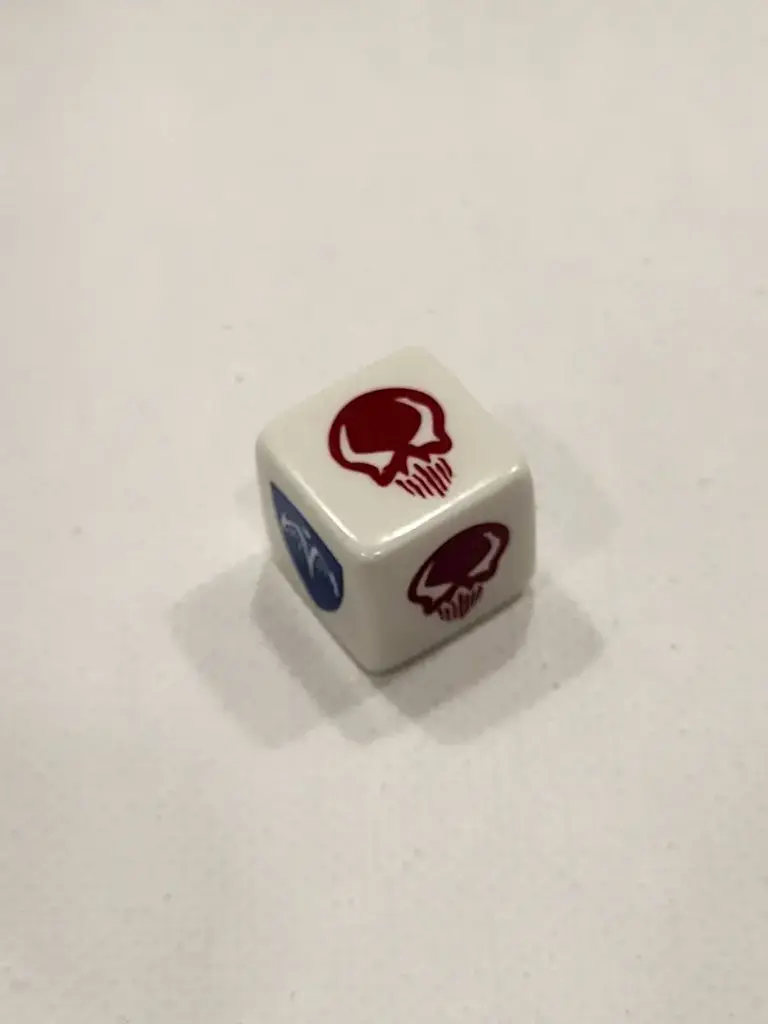 Official Heroscape Combat Die