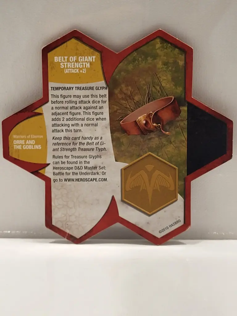 Belt of Giant Strength (Card Only)