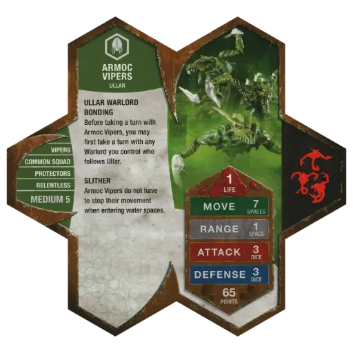 Armoc Vipers (Card Only)