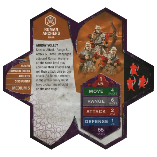 Roman Archers (Card Only)
